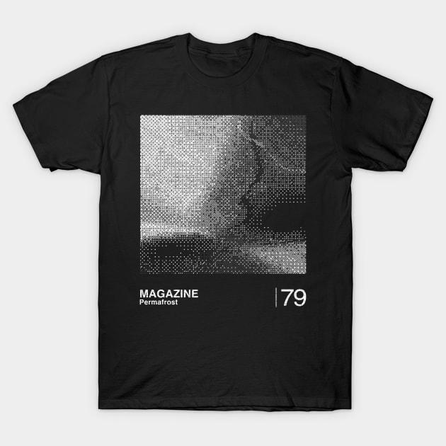 Permafrost / Minimalist Graphic Fan Artwork Design T-Shirt by saudade